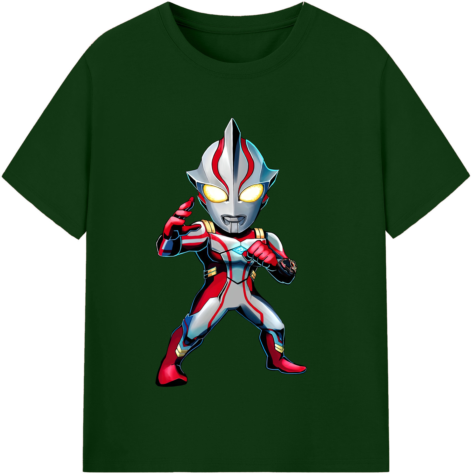 （画像用） ウルトラマン Ultraman 綿100％半袖Tシャツ（フロントプリント）